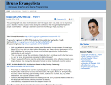 Tablet Screenshot of brunoevangelista.com